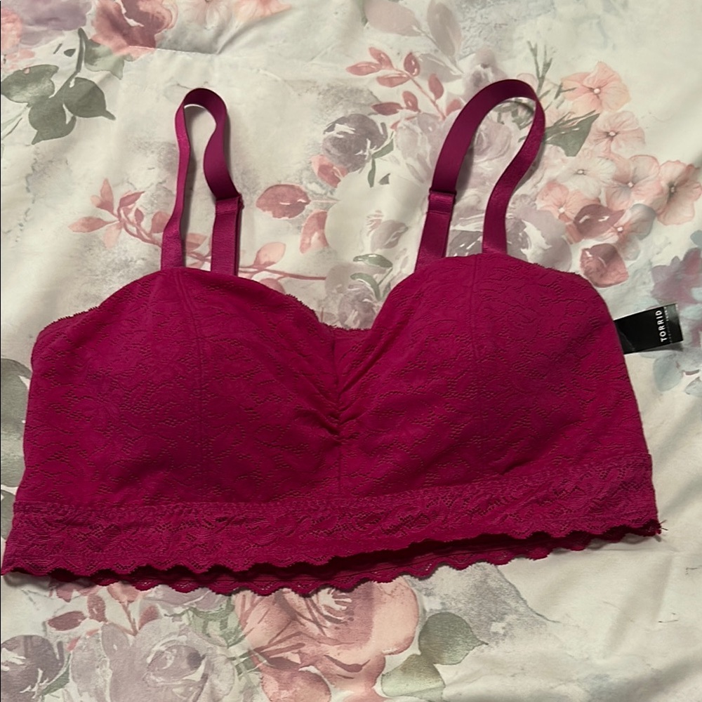 Torrid Women's Lace Bralette- sz 00